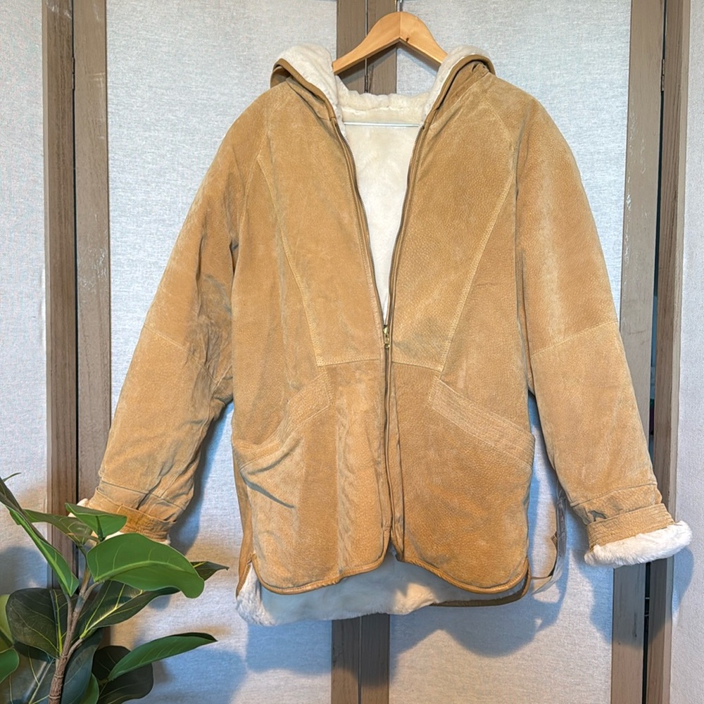 Comint Fur/ Leather Jacket Reversible